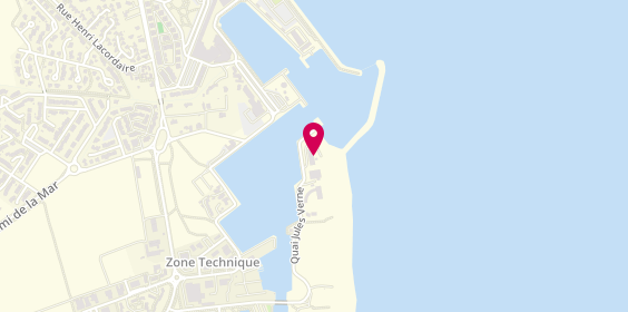 Plan de Centre de Sports de Mer Saint Cyprien, Quai Jules Verne, 66750 Saint-Cyprien