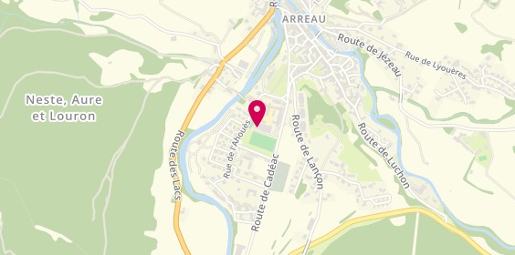 Plan de Dojo Auroise Judo, 8 Route de Cadeac, 65240 Arreau