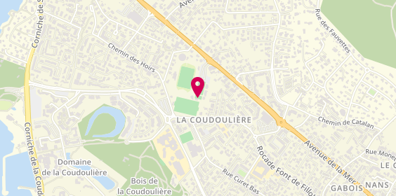 Plan de CSMT la Coudoulière, 1009 avenue de la Mer, 83140 Six-Fours-les-Plages