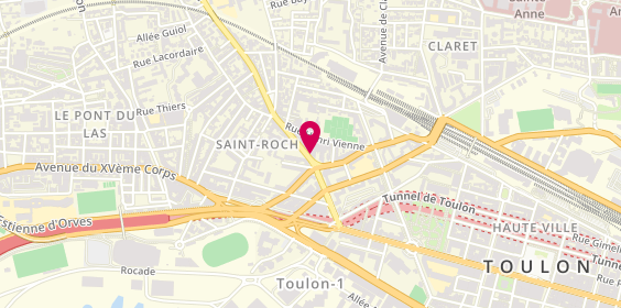 Plan de Magic Form, 3 avenue Saint-Roch, 83000 Toulon