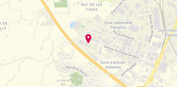 Plan de Le Centre Wellness, 41 avenue du Champ de Mars, 11100 Narbonne