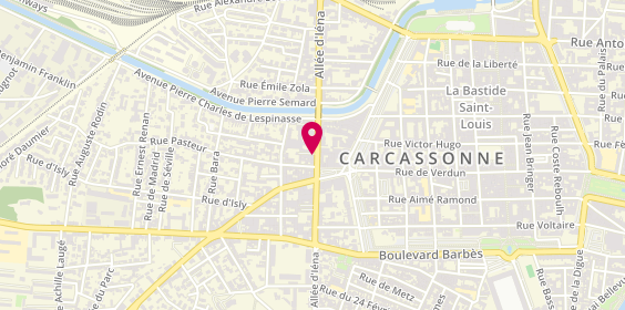 Plan de I-Motion Club Carcassonne, 41 allée d'Iéna, 11000 Carcassonne