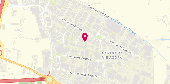 Plan de Aqua'form, Zone Industrielle Les Paluds
130 Avenue du Mistral, 13400 Aubagne
