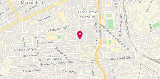 Plan de Fitness City, 24 Rue Edmond Dantès, 13004 Marseille