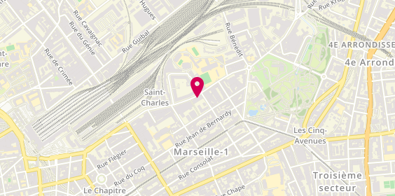 Plan de Basic Fit, Rue Louis Grobet 15, 13001 Marseille
