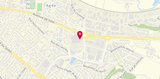 Plan de Keep Cool, Centre Commercial Intermarche
Route de Sète, 34300 Agde
