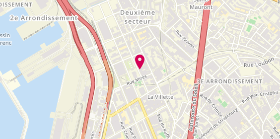 Plan de Basic Fit, Rue de Ruffi 54, 13003 Marseille