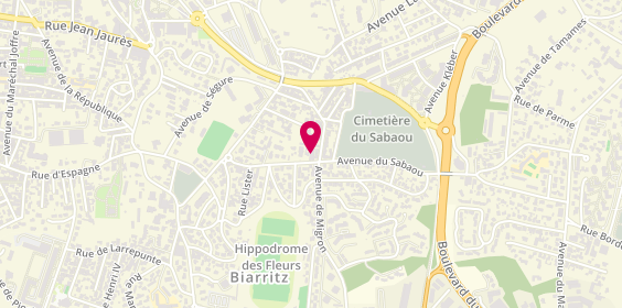Plan de Tsm Sport, 23 avenue Pasteur, 64200 Biarritz
