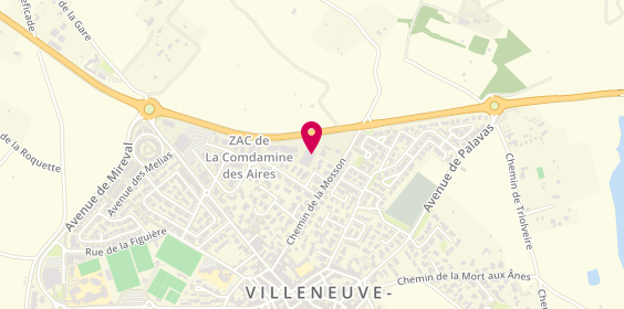 Plan de Kick Boxing Villeneuvois, 6 Rue des Colibris, 34750 Villeneuve-lès-Maguelone