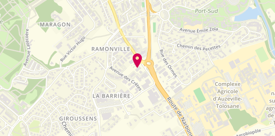Plan de Basic Fit Ii, Rue des Crêtes 1, 31520 Ramonville-Saint-Agne