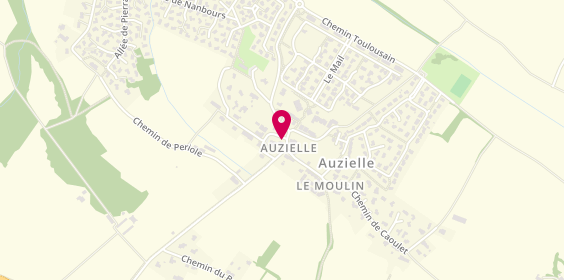 Plan de Auzielle-Lauzerville Tennis Club, Complexe Sportif, 31650 Auzielle