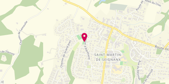 Plan de Saint Martin de Seignanx Tc, 1 avenue de la Côté d'Argent, 40390 Saint-Martin-de-Seignanx