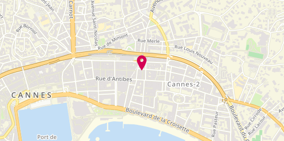 Plan de AD COACHING - Alexandre Dio - Coach Privé Cannes, 7 Rue Allieis, 06400 Cannes