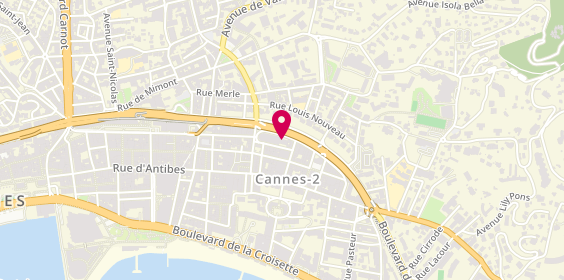Plan de Angel Training, 14 Boulevard de Lorraine, 06400 Cannes