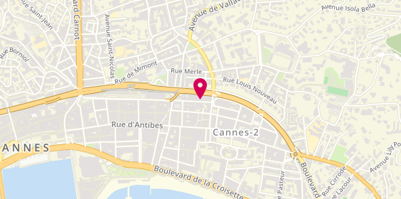 Plan de Shape Center, 27 Rue Jean Jaurès, 06400 Cannes