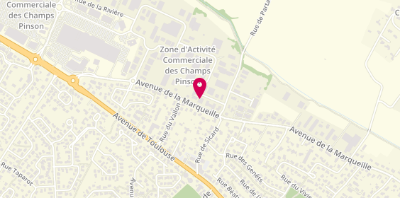 Plan de R-Fit, 5 Bis Rue du Négoce, 31650 Saint-Orens-de-Gameville