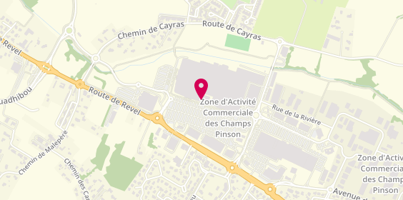 Plan de Fitness Park Saint-Orens-de-Gameville, Centre Commercial Leclerc
5 All. Des Champs Pinsons, 31650 Saint-Orens-de-Gameville