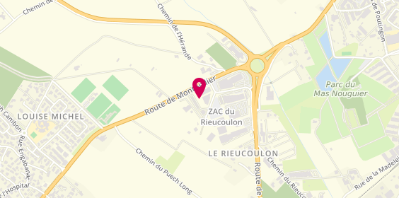 Plan de Basic Fit, 86 Rue Pierre et Marie Curie, 34430 Saint-Jean-de-Védas