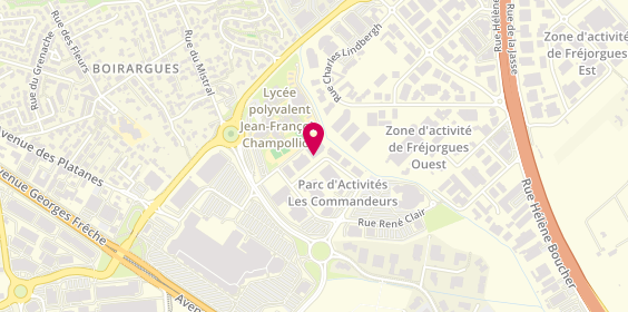 Plan de Wake Up Form, Zone Aménagement des Commandeurs
Rue Louis Lumière, 34970 Lattes