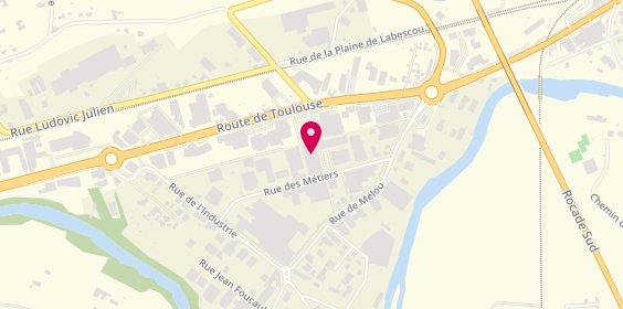 Plan de Basic Fit, Route de Toulouse 49, 81100 Castres