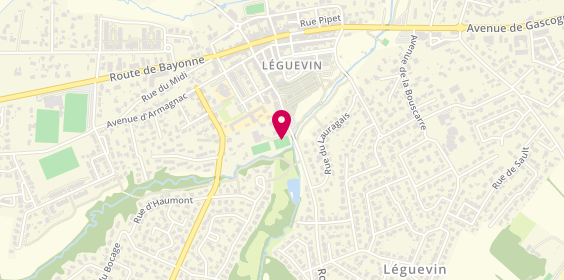 Plan de Tennis Club Leguevin, 8 Ter avenue de Clairefontaine, 31490 Léguevin