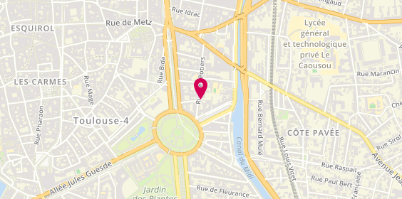 Plan de Cross Fit Grand Rond, 8 Rue des Potiers, 31000 Toulouse