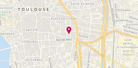 Plan de Aikapilates, 11 Rue du Rem Saint-Etienne, 31000 Toulouse