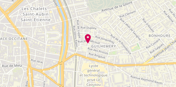 Plan de BAURES Thierry, 14 Rue Mirabeau, 31500 Toulouse