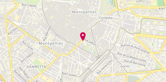 Plan de Centre Pilates Sandrine Anglade, 10 Boulevard Victor Hugo, 34000 Montpellier