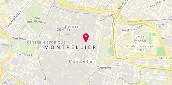 Plan de Ô Tennis Academy, 36 Rue Aiguillerie, 34000 Montpellier