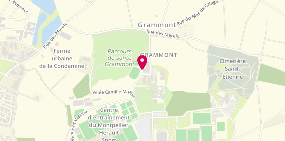 Plan de Centre Equestre Montpellier Grammont, Domaine de Grammont
2733, Avenue Albert Einstein, 34000 Montpellier