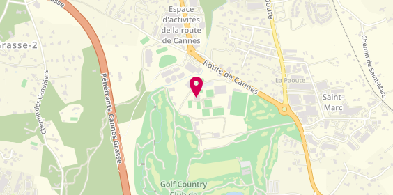 Plan de All In Country club de Grasse, 190 Route de Cannes, 06130 Grasse