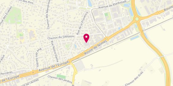 Plan de Basic Fit, Route de Nîmes 275, 34170 Castelnau-le-Lez