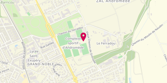 Plan de Blagnac Occitanie Basket Club, Complexe Sportif Andromède
1 chemin du Ferradou, 31700 Blagnac