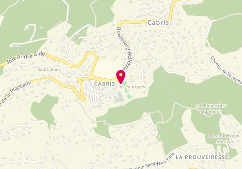 Plan de TCM Cabris, All. Albert Camus, 06530 Cabris