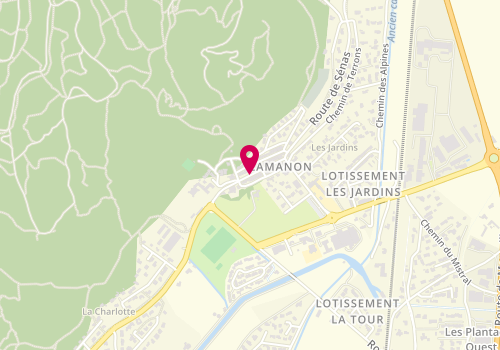 Plan de Salto Club Lamanon, Mairie de Lamanon Grand Rue, 13113 Lamanon