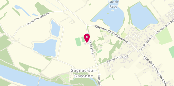 Plan de Club Hippique du Garrel, 105 Rue de la Hire, 31150 Gagnac-sur-Garonne