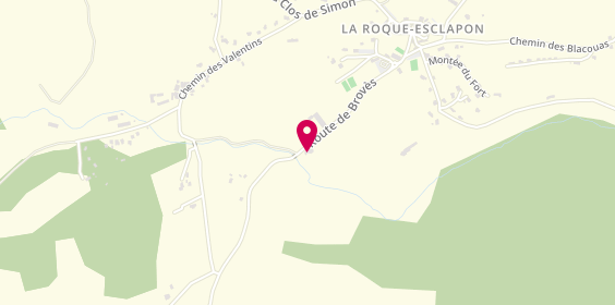 Plan de Centre le Lachens, Quartier, Route de Brovès
405 Plarion, 83840 La Roque-Esclapon