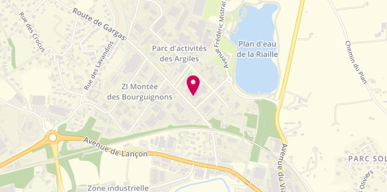 Plan de NOBLE Christophe, 360 avenue de Roumanille, 84400 Apt