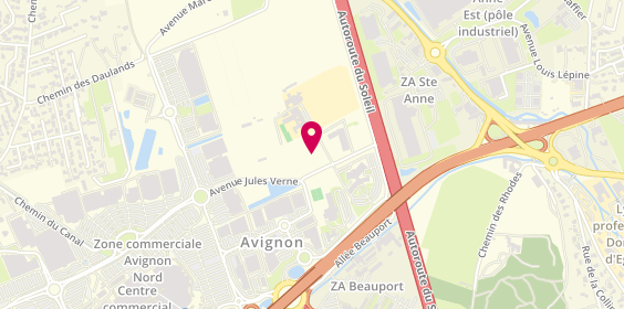 Plan de Fitness Park, Zone Aménagement Auchan Les Daulands le Pontet 542 Avenue Jules Verne, 84700 Sorgues