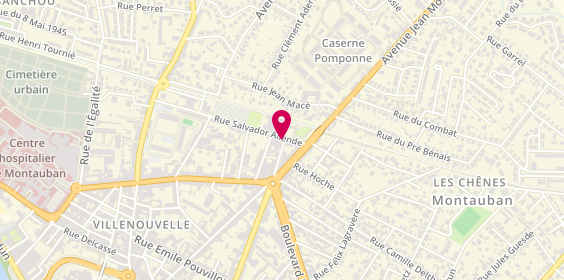 Plan de Urban Fit Center, 21 Rue Armand Saintis, 82000 Montauban