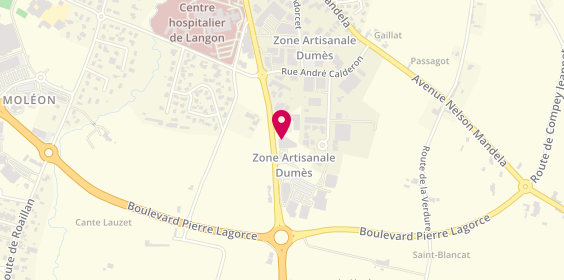 Plan de Basic Fit, Zone Commerciale Les Dumes
Dumes, 33210 Langon