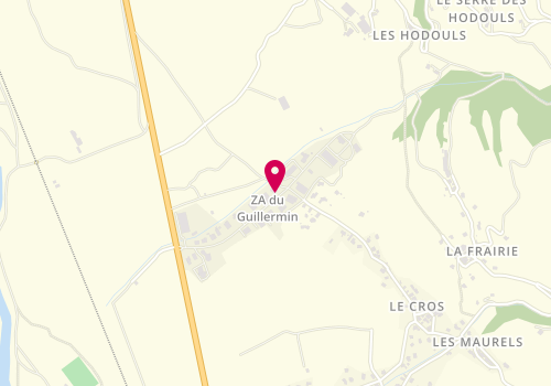 Plan de Cross Ecrins, Zone Artisanale le Guillermin, 05600 Saint-Crépin