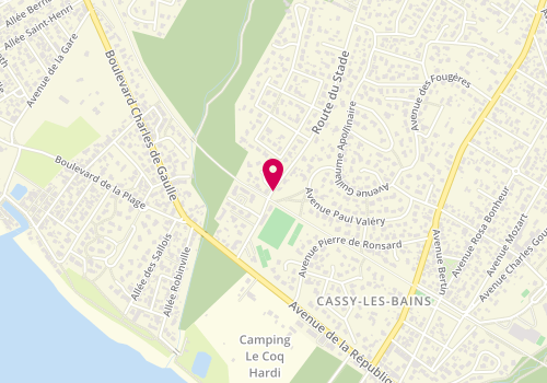 Plan de Tennis Club Lantonnais, Cassy 1 Route Stade, 33138 Lanton