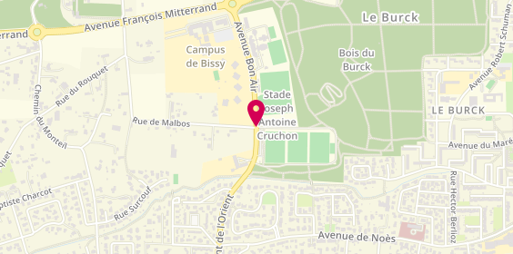 Plan de FCE Mérignac Arlac, 98 avenue Bon Air, 33700 Mérignac