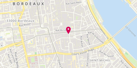 Plan de Fitnessboutique, 5 Rue Ravez, 33000 Bordeaux
