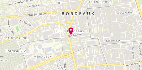 Plan de O-Zone, 25 Rue Boulan, 33000 Bordeaux