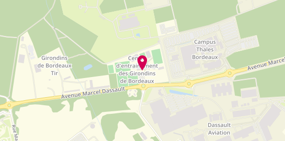 Plan de Girondins Omnisports, Domaine de Rocquevielle
107 avenue Marcel Dassault, 33700 Mérignac