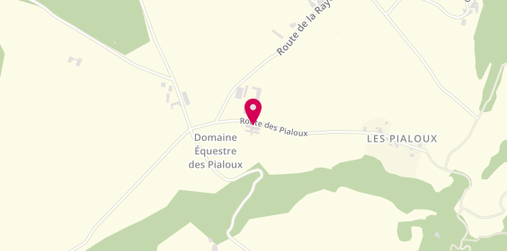 Plan de Domaine Equestre des Pialoux, 120 Les Pialoux, 26120 Montvendre