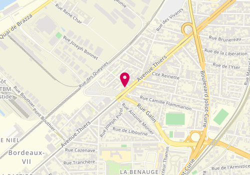 Plan de Training Arena 33, 296 avenue Thiers, 33100 Bordeaux